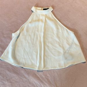 Forever 21 women’s white halter top